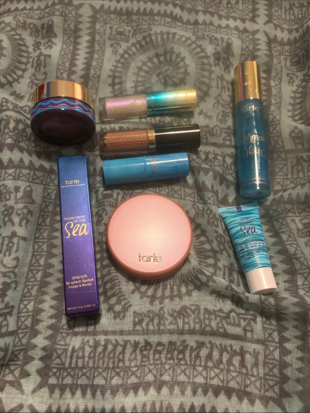 tarte Assorted Blue & Pink Makeup Set